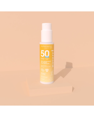 ALPHANOVA SUN – Crème solaire enfant SPF50 bio – spray haute protection