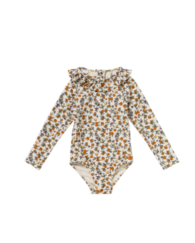 SALTED STORIES - Maillot de bain avec manches - POMMEGRANATE