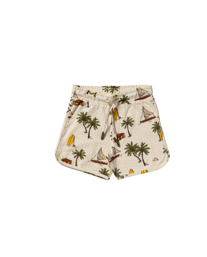 SALTED STORIES - Ensemble chemise et short en seersucker - VOILE