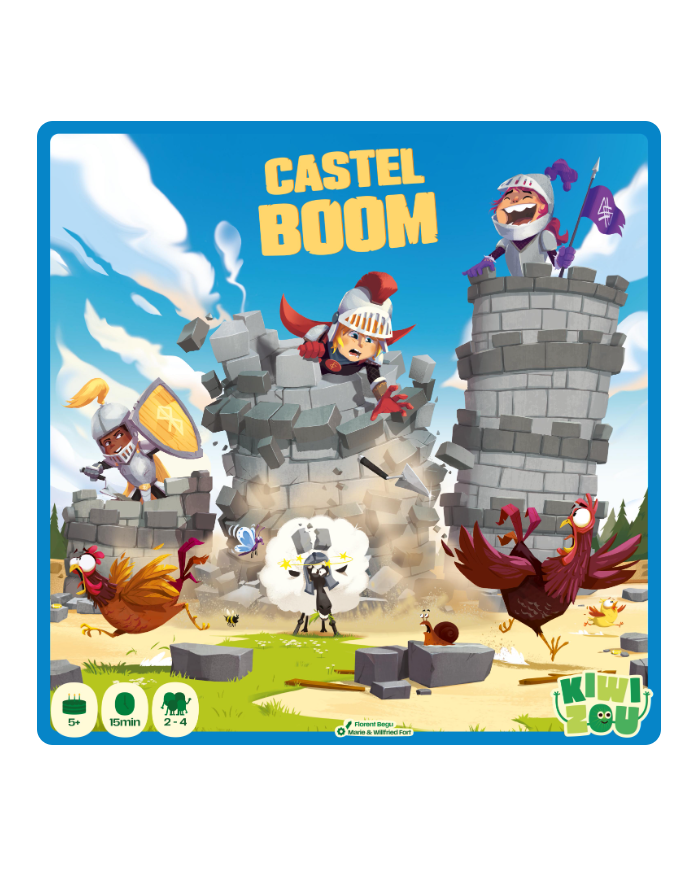 KIWIZOU - Jeu de société - Castel Boom
