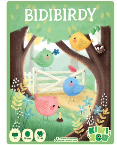 KIWIZOU - Jeu de société - Bidibirdy