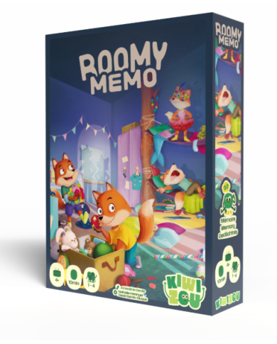 KIWIZOU - Jeu de société - Roomy Memo