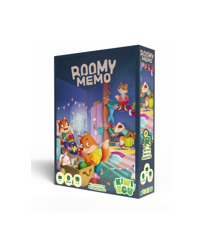 KIWIZOU - Jeu de société - Roomy Memo