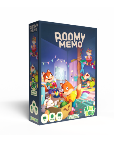 KIWIZOU - Jeu de société - Roomy Memo