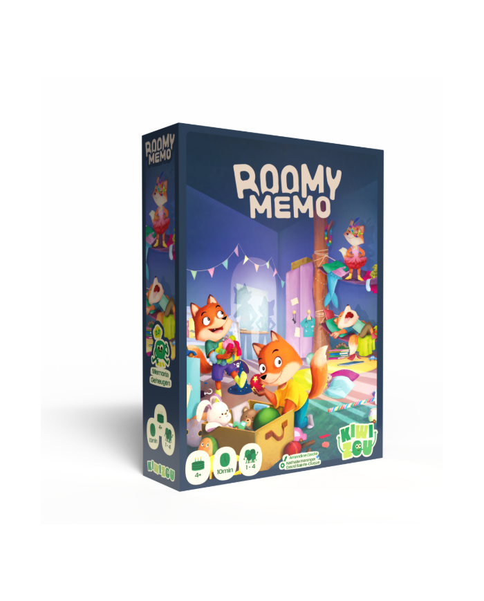 KIWIZOU - Jeu de société - Roomy Memo