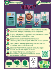 KIWIZOU - Jeu de société de voyage - Suspecto