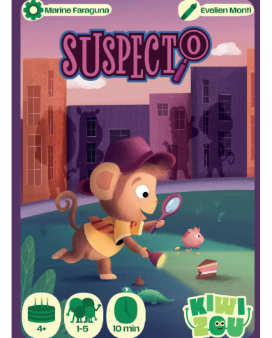 KIWIZOU - Jeu de société de voyage - Suspecto