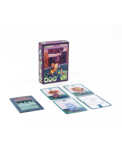 KIWIZOU - Jeu de société de voyage - Suspecto