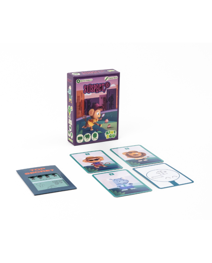 KIWIZOU - Jeu de société de voyage - Suspecto