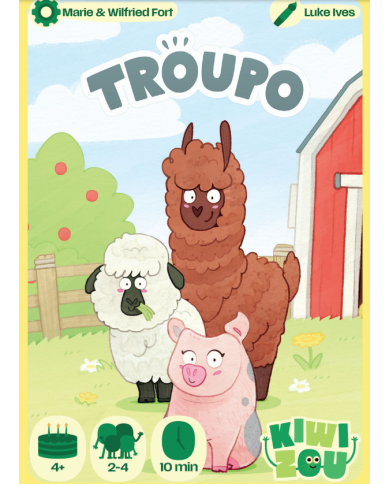 KIWIZOU - Jeu de société de voyage - Troupo