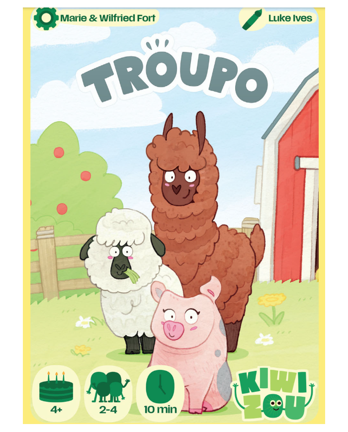 KIWIZOU - Jeu de société de voyage - Troupo