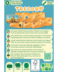 KIWIZOU - Jeu de société de voyage - Tresoro