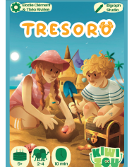 KIWIZOU - Jeu de société de voyage - Tresoro