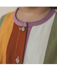 SALTED STORIES - Combinaison à rayures - MULTICOLORE