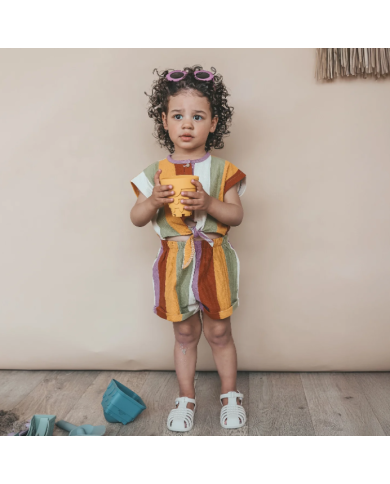 SALTED STORIES - Combinaison à rayures - MULTICOLORE