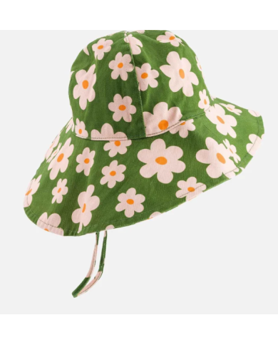 CHAMAYE - Chapeau large enfant - Flower Power