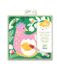 DJECO - Coloriages magiques à l'eau - Mamans et bébés du jardin