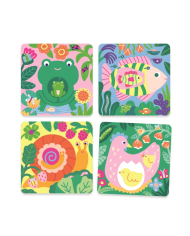 DJECO - Coloriages magiques à l'eau - Mamans et bébés du jardin