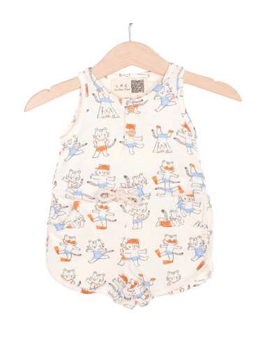 LES PETITES CHOSES - Combishort en éponge - P'tit musclé