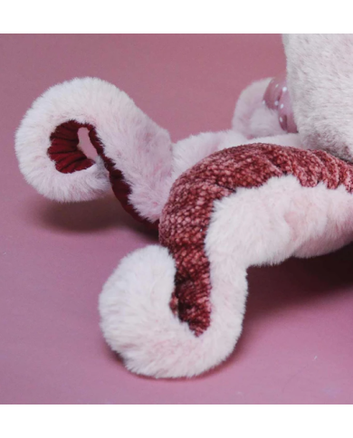 HISTOIRE D'OURS - Pieuvre rose - 30cm