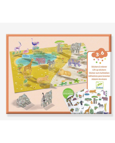 DJECO - Stickers à relever