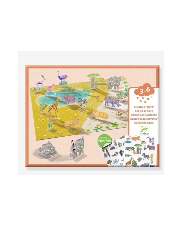 DJECO - Stickers à relever