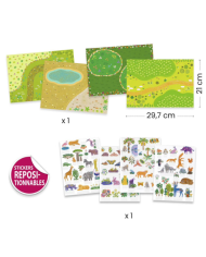 DJECO - Stickers à relever