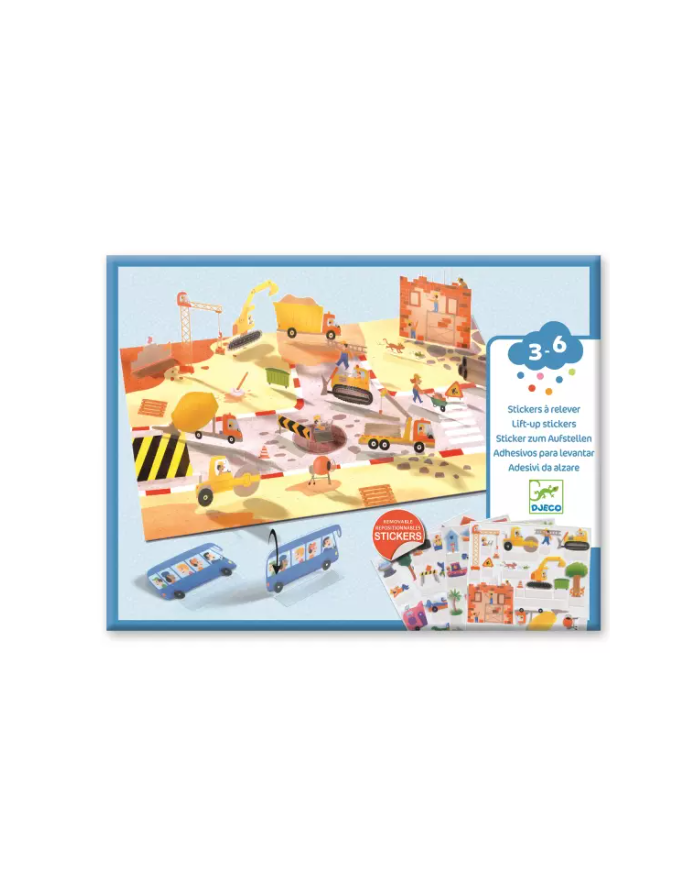 DJECO - Stickers à relever