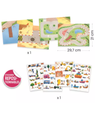 DJECO - Stickers à relever