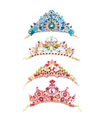 DJECO - DIY pour enfant - Diadèmes mosaïques à décorer