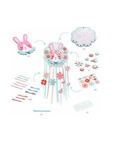 DJECO - DIY pour enfant - Attrape-rêves à fabriquer