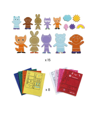 DJECO - DIY pour enfant - Aimants à décorer