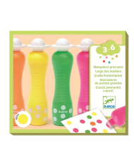 DJECO - Marqueurs Mousse - Neon