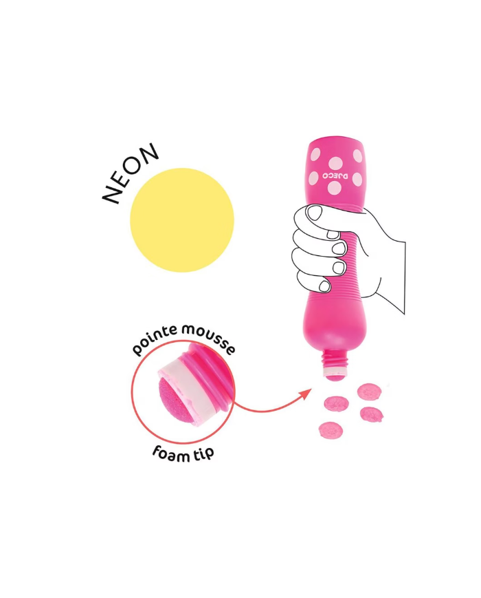 DJECO - Marqueurs Mousse - Neon
