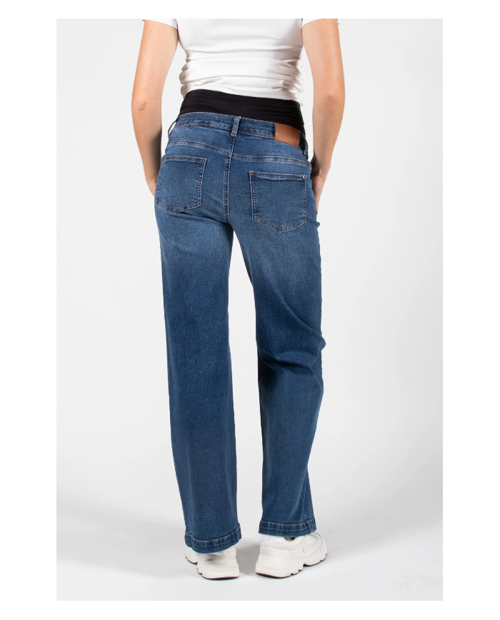 LOVE2WAIT - Jeans de grossesse Julia -Stone Wash