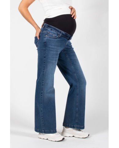 LOVE2WAIT - Jeans de grossesse Julia -Stone Wash