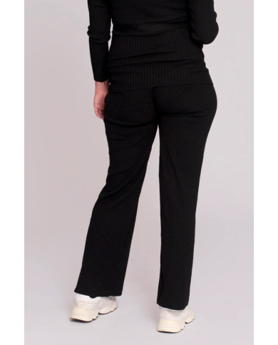 LOVE2WAIT - Pantalon de grossesse en maille - Noir