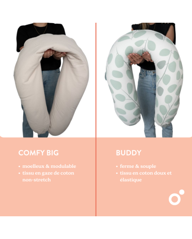 DOOMOO - Coussin de grossesse - Corduroy vert