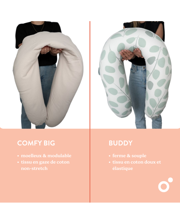 DOOMOO - Coussin de grossesse - Corduroy vert