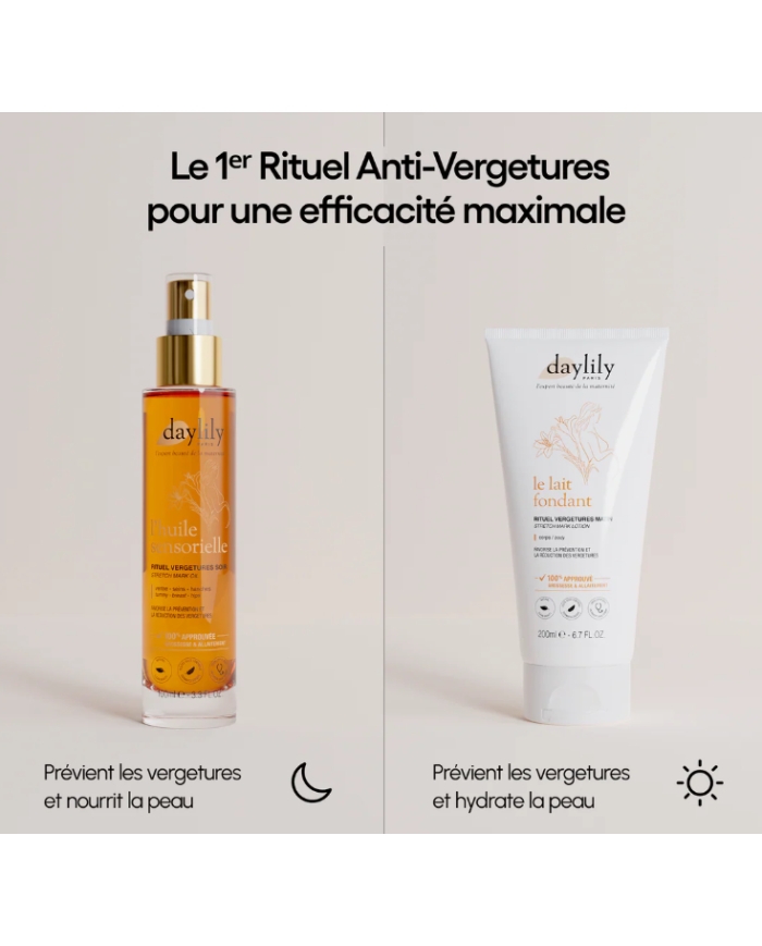 DAYLILY - Huile sensorielle anti-vergetures