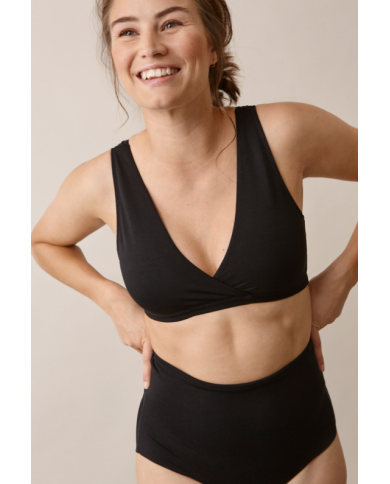 BOOB - Brassière Brassière d’allaitement Soft en TENCEL™ lyocell - Noire