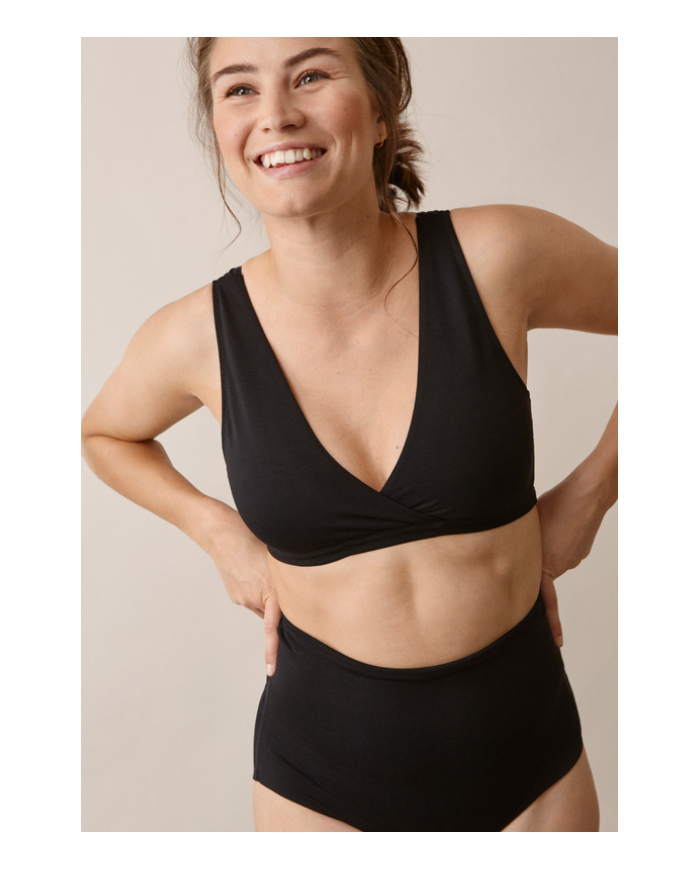 BOOB - Brassière Brassière d’allaitement Soft en TENCEL™ lyocell - Noire