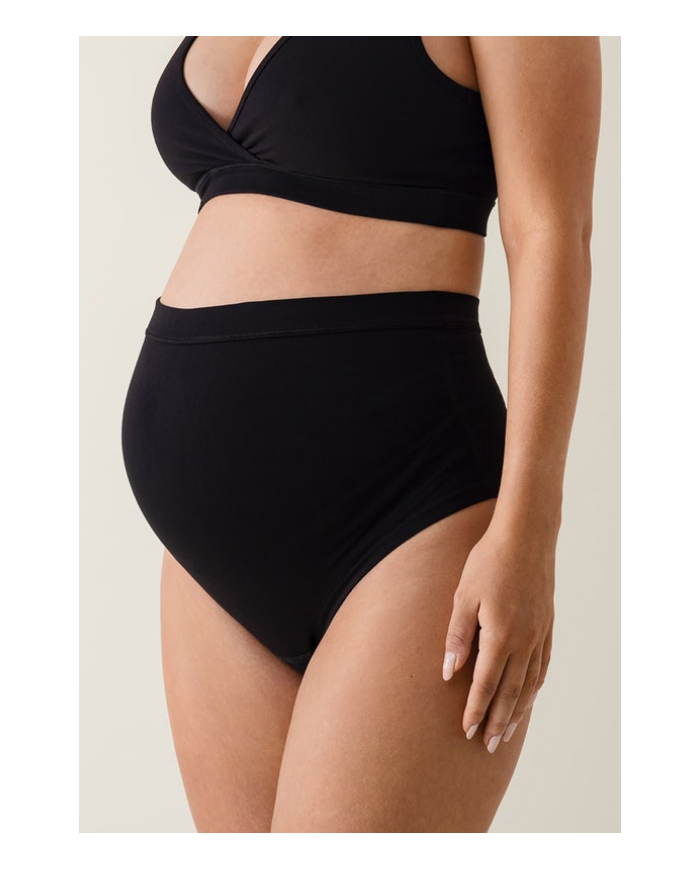 BOOB - Culotte maternité taille haute - Noire