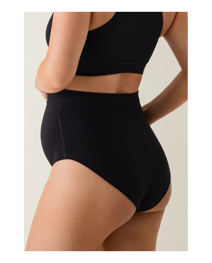 BOOB - Culotte maternité taille haute - Noire