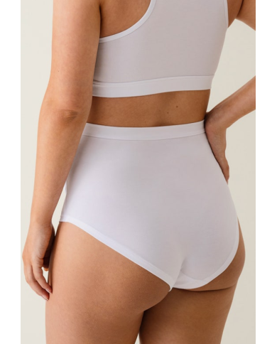 BOOB - Culotte maternité taille haute - Blanche