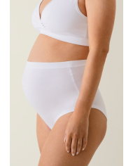 BOOB - Culotte maternité taille haute - Blanche