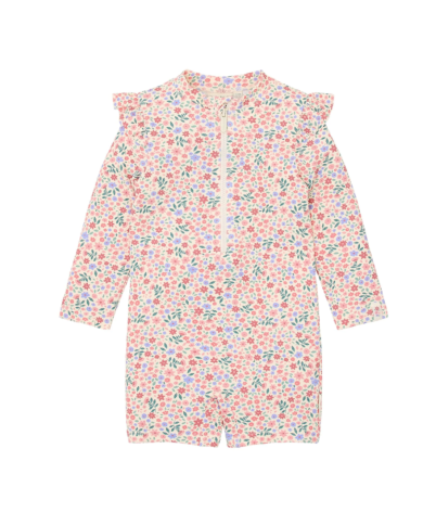 LITTLE DUTCH - Combinaison manches longues anti-UV - Champs de fleurs