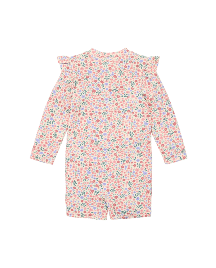 LITTLE DUTCH - Combinaison manches longues anti-UV - Champs de fleurs