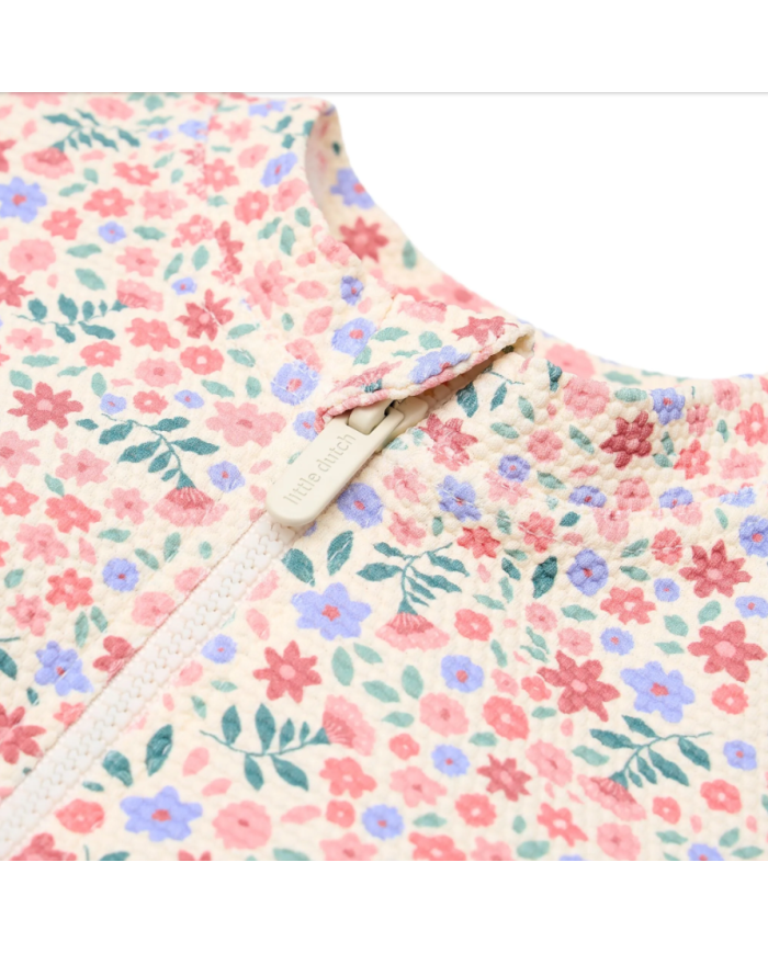 LITTLE DUTCH - Combinaison manches longues anti-UV - Champs de fleurs