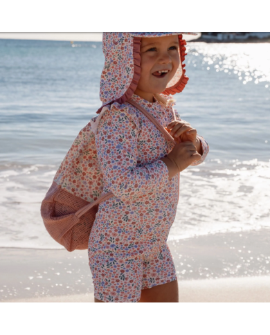 LITTLE DUTCH - Combinaison manches longues anti-UV - Champs de fleurs